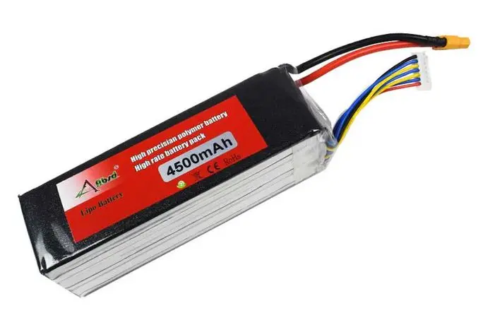 Absd 22.2V 4500Mah 6S 30C Lithium Polymer Battery Lipo 1