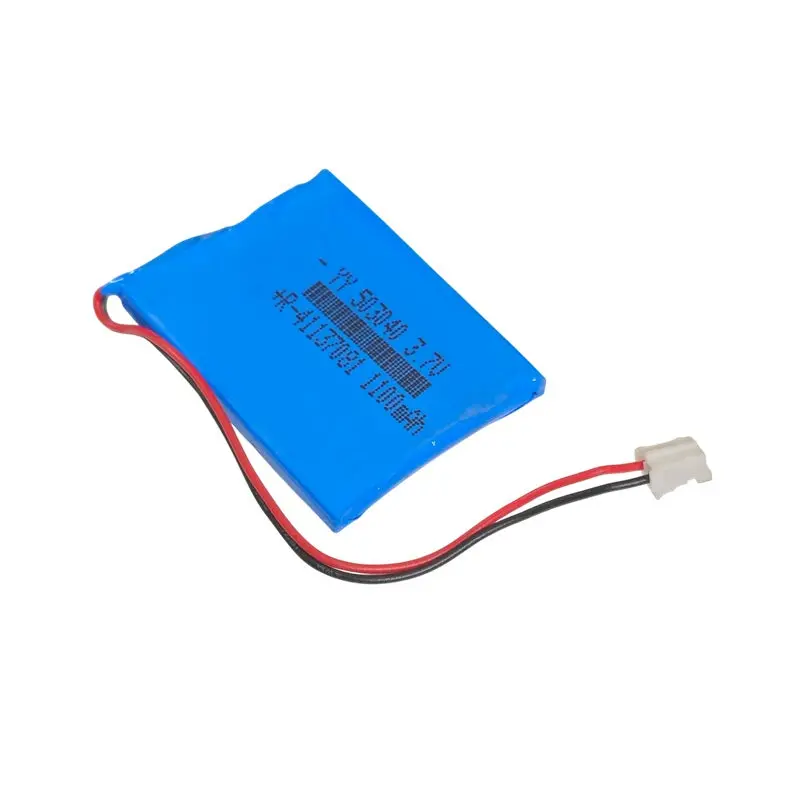 3.7V 1100Mah Lipo Rechargeable Battery With Jst-Ph 2Mm Connector 1