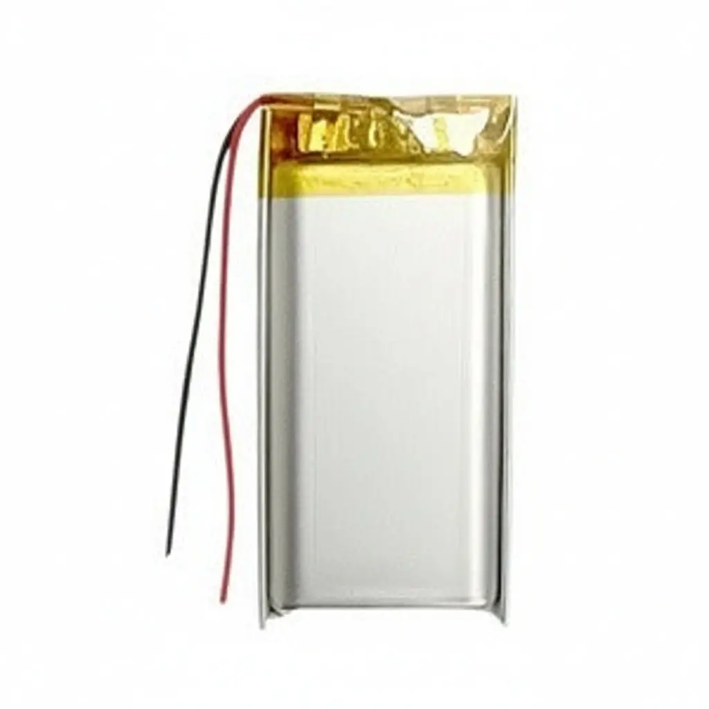 3.7V 600Mah Lipo Rechargeable Battery 40X20x5 (Sv 602040) 1
