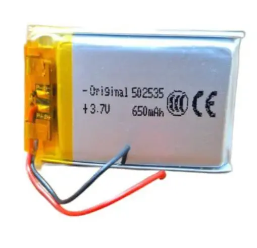 3.7V 650Mah Lithium Polymer Battery 2