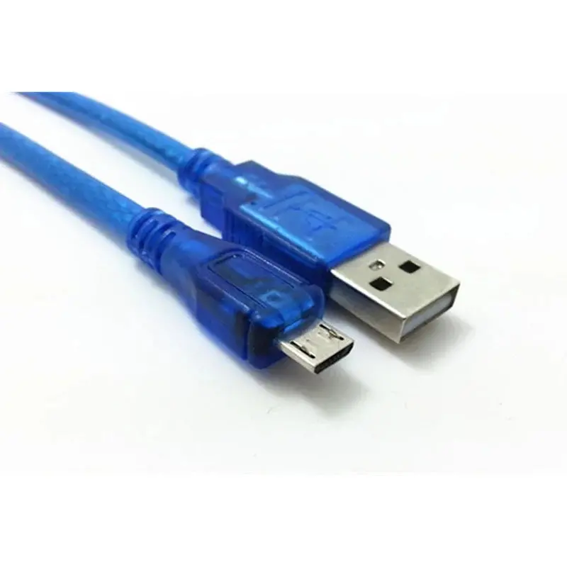 Micro Usb Cable 30 Cm (Blue) Usb A To Micro 1