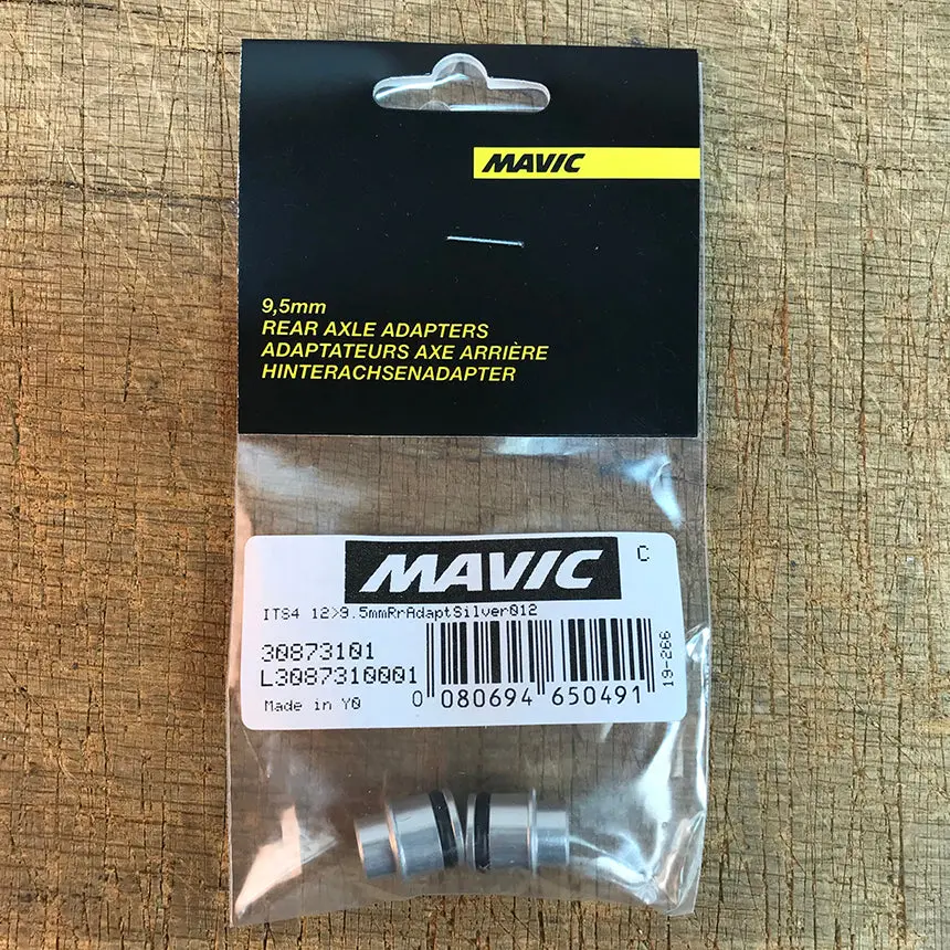 Mavic Rear Axle Adapters 12Mm To 9.5Mm Standard Qr 1