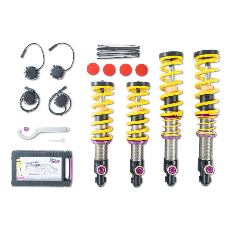 Kw Coilover Kit V4 2018+ Mercedes Amg Gt R Coupe (Including Esc Modules) W/ Adaptive Suspension 1