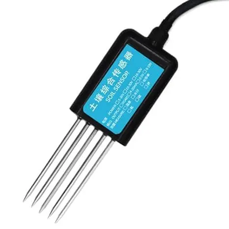 7 In 1 Soil Integrated Sensor Npk Conductivity, Ph, Moisture, Temperature Meter With Rs485 Module 1