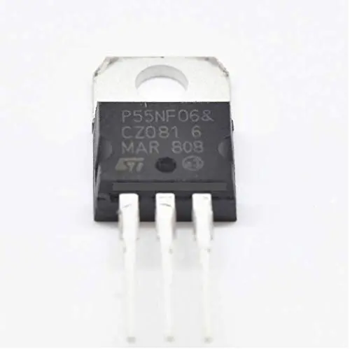 5506 / P55nf06 / P55 50A 60V N-Channel Power Mosfet Transistor To-220 1