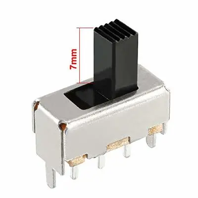 Slide Switch 3 Pin 2 Position Spdt Vertical Slide Switch (1 Pc) 12X4 Mm 2