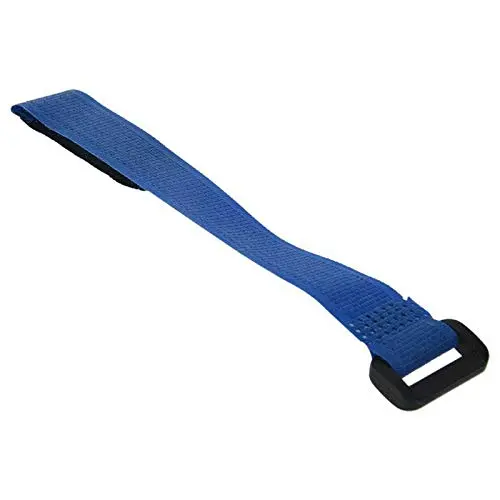 30Cm Lipo Battery Strap Belt Reusable Cable Tie Wrap (Blue) 1