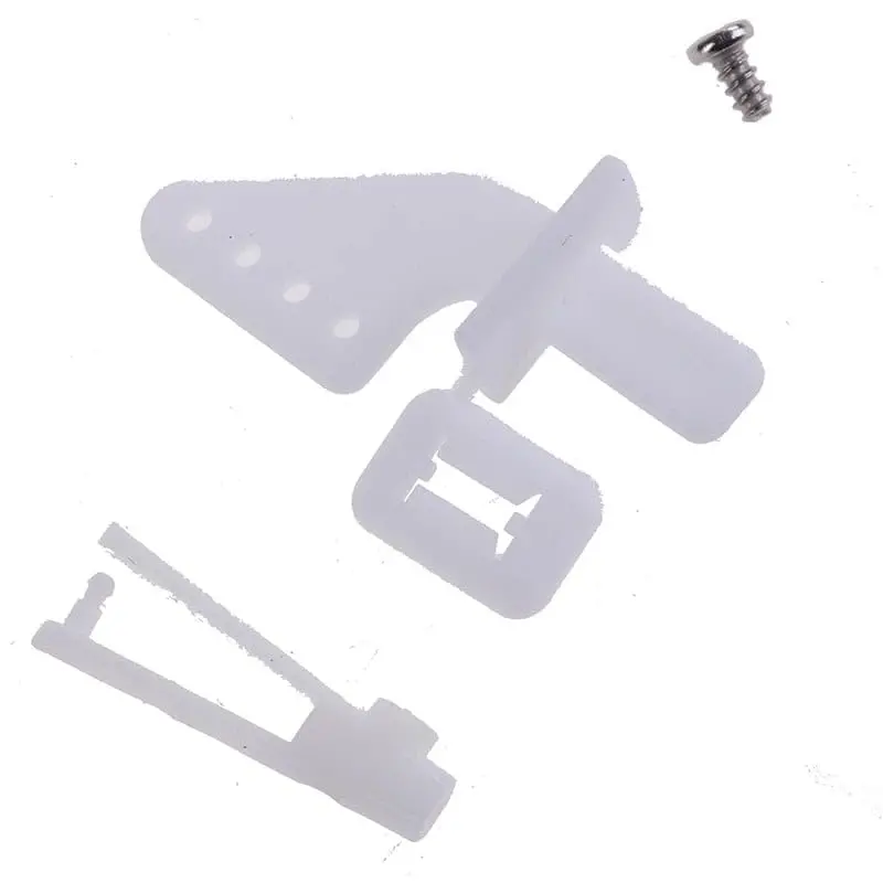 Control Horn + U Clevis Set For Rc Plane Nylon - Medium Size 2