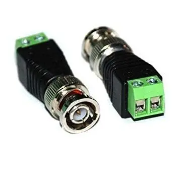Bnc Male Connector With 2 Pin Pbt (1 Pc) 1