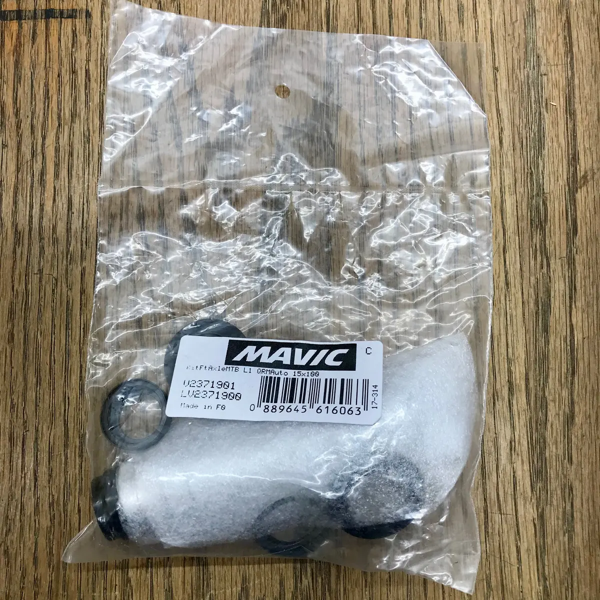 Mavic Front Axle Mtb Qrm Auto Axle 15X100mm - V2371901 1