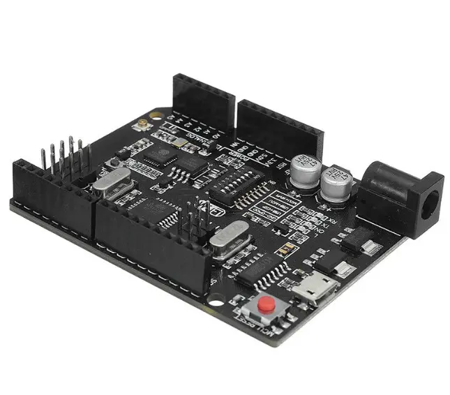 Uno + Wifi R3 Atmega328p + Nodemcu Esp8266 8Mb Memory Usb-Ttl Ch340g 2