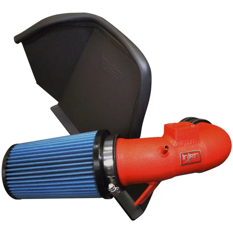 Injen 16-18 Bmw 330I B48 2.0L (T) Wrinkle Red Cold Air Intake 2