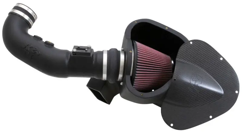 K&N 11-12 Ford Mustang Gt 5.0L V8 Aircharger Performance Intake Kit 1
