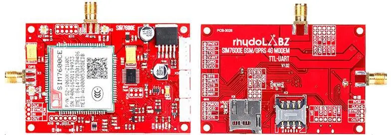 Sim7600 Ce 4G Gsm Gprs Gps Uart Modem 1