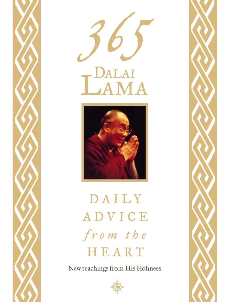 365 Dalai Lama : Daily Advice From The Heart By Dalai Lama (Hardcover) Old Book 1