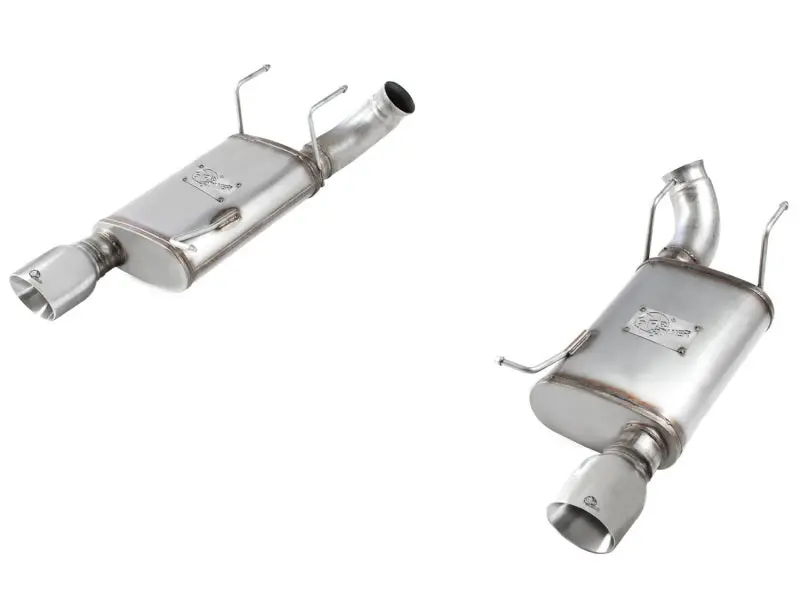 Afe Machforce Xp Exhaust 11-14 Ford Mustang Gt V8-5.0L 3In. Ss Axle-Back W/Polished Tips 1