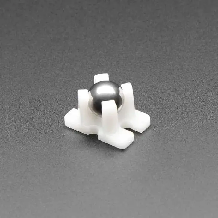 Castor Wheel Rectangle Vacuum Steel Ball For Smart Car Omni Caster Wheel (1 Pc) 1