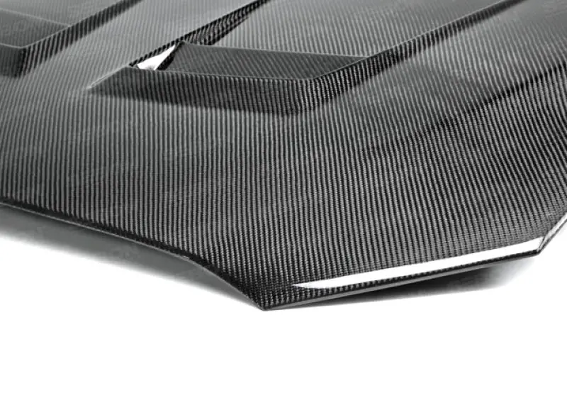 Seibon 08-12 Mitsubishi Lancer Evo X Dv-Style Carbon Fiber Hood 2