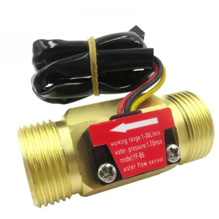 1″ Inch / 2.5 Cm Brass Water Flow Sensor Sen-Hzg1wa 1