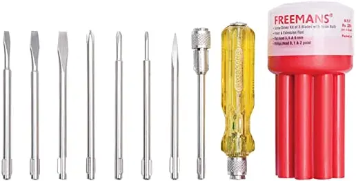 Freemans Long Handle Screwdriver Set (Set Of 8) 1