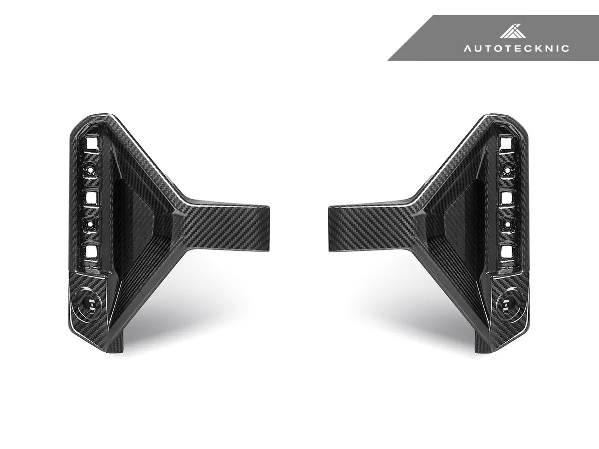 Autotecknic Dry Carbon Rear Reflector Trim Set - G87 M2 1