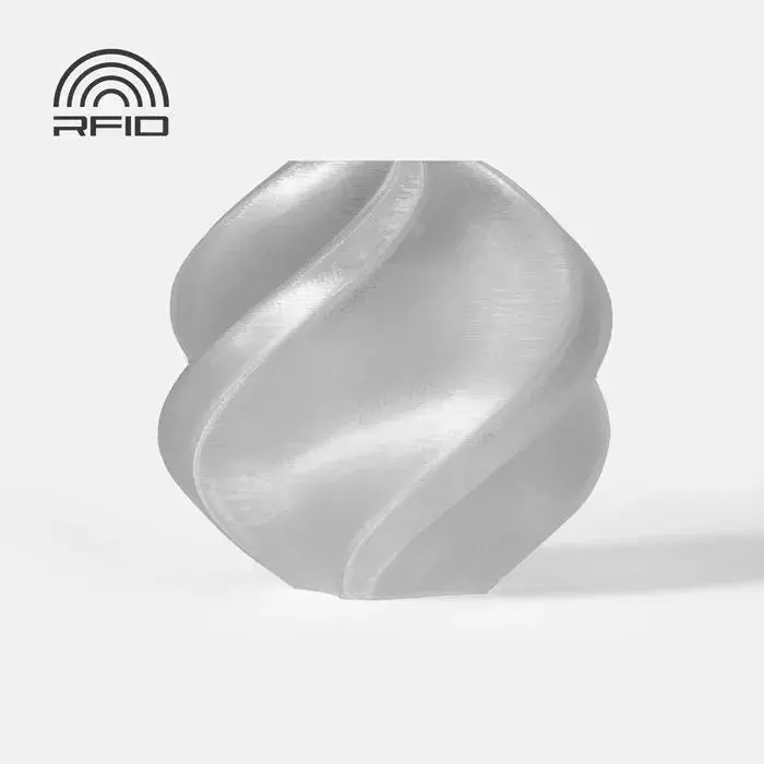 Bambu Lab Petg Filament -Translucent Gray (1.75Mm, Refill Pack) 1