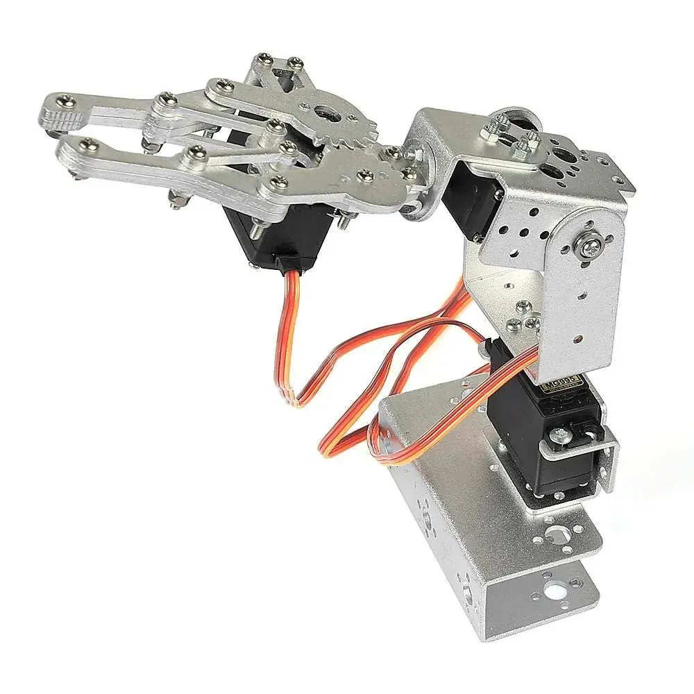 Diy 3Dof 3-Axis Control Palletizing Robot Arm Model With Servo Arm Plate 1