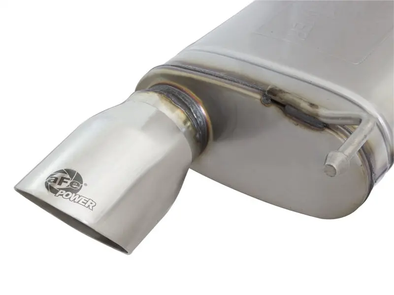 Afe Machforce Xp Exhausts Cat-Back Ss-304 Exh W/ Polished Tips 15-16 Ford Mustang Ecoboost 2.3L (T) 2