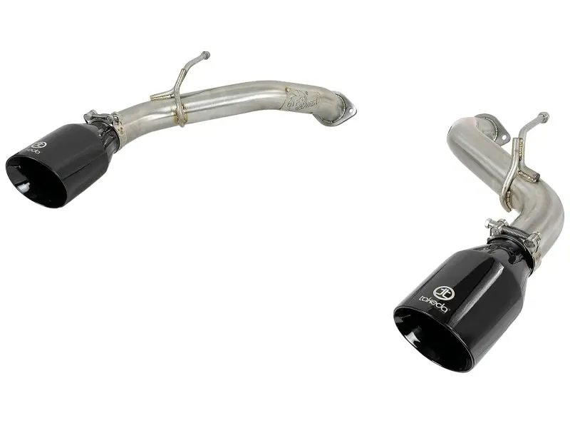Afe Takeda 2.5In 304 Ss Axle-Back Exhaust W/ Black Tips 16-18 Infiniti Q50 V6-3.0L (Tt) 1
