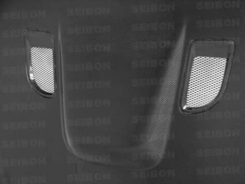 Seibon 07-10 Bmw 3 Series 2 Dr (Excl M3 & Convertible) Bm-Style Carbon Fiber Hood 1