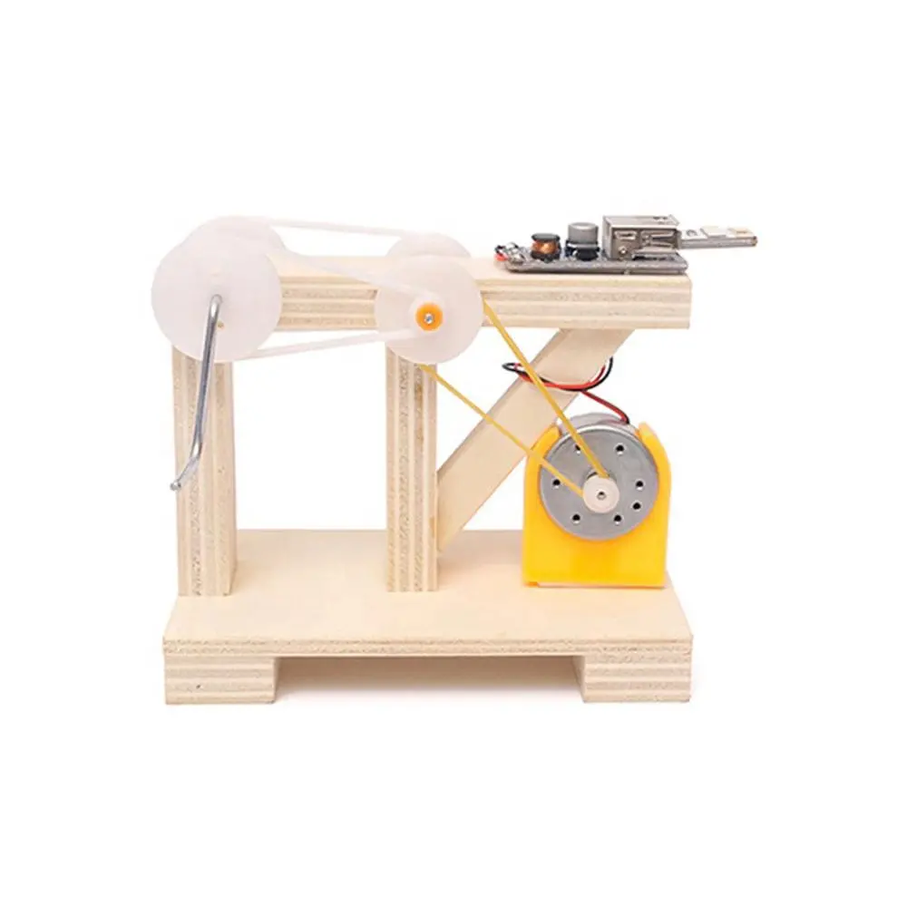 Diy Hand Crank Generator Fun Energy Conversion Kit For Kids (A-032) 2