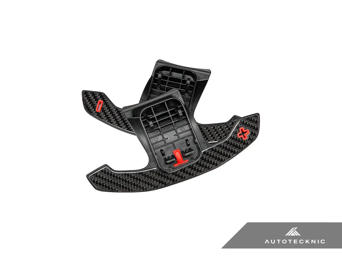 Autotecknic Carbon Fiber Pole Position Shift Paddles - A90 Supra 1