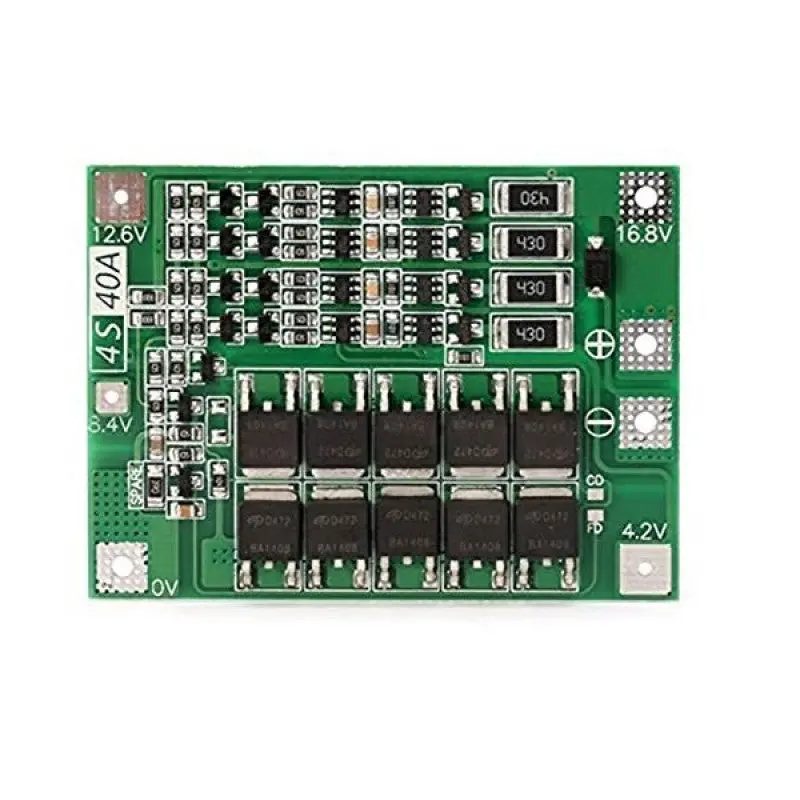 Bms 4S 40A 18650 Lithium Battery Protection Board 1