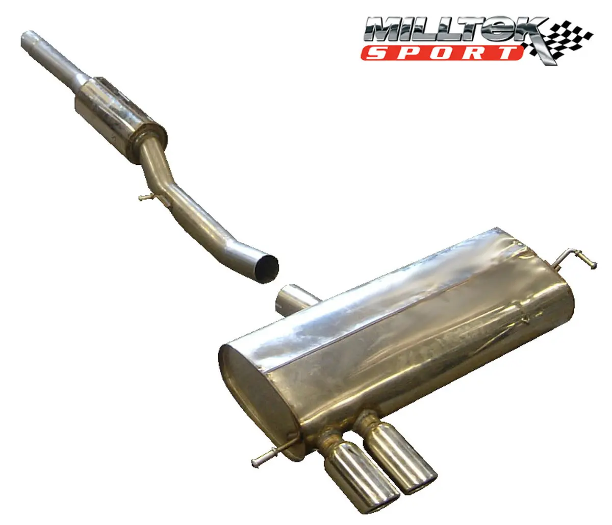 Milltek Cat-Back Exhaust - Audi S3 (8L) 1.8T Quattro 1