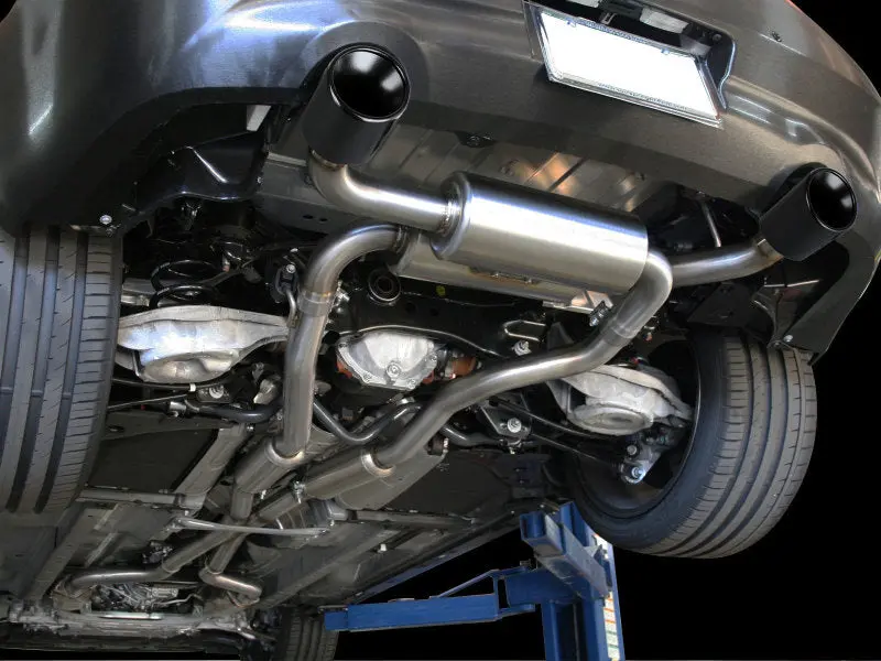 Afe Takeda 2-1/2 In 304 Ss Cat-Back Exhaust System Infiniti G37 08-13/Q60 14-15 V6-3.7 W/ Black Tips 2