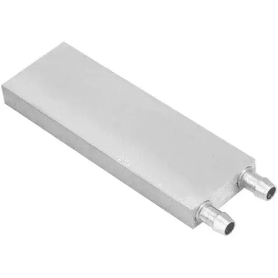 40X120 Mm Aluminium Water Cooling Block For Peltier 1