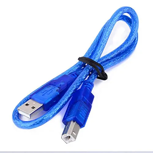 Usb A To B Cable For Arduino Uno / Mega (Blue) 1