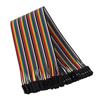 30 Cm Female-Female Jumper Wire (Set Of 40) 1