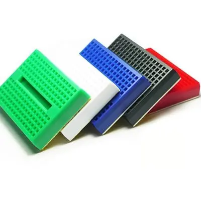 170 Point Micro Breadboard Nickel Plated Solderless Circuit Test Board, (170 Tie Point) 1