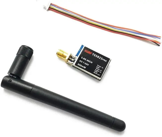 Ewrf Ts5823 Pro 200Mw 600Mw Video Transmitter Module 5.8Ghz 40Ch Vtx 5V Bec For 180-350 Fpv Racing Drone Quadcopter 1