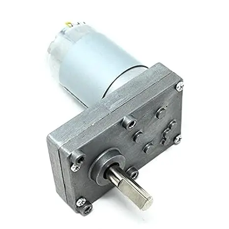 1000 Rpm 12V Dc Rectangular Gear Box Motor 1