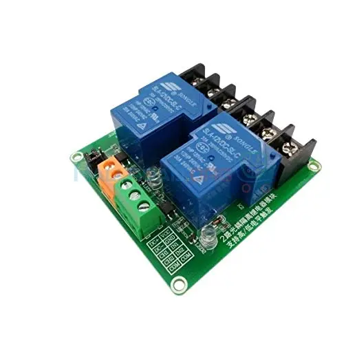 5V 2Ch 30A Relay Module With Optocoupler H/L Level Trigger 1