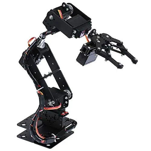 Diy 6Dof With Servo Robotic Arm- Full Metal Diy Robotic Arm Kit With Servos 2