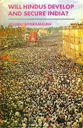 Will Hindu Develop And Secure India ? By Atluru Sitaramaiah (Hardcover) Old Book 1