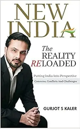 New India : The Reality Reloaded By Gurjot S Kaler [Hardcover] Old Book 1