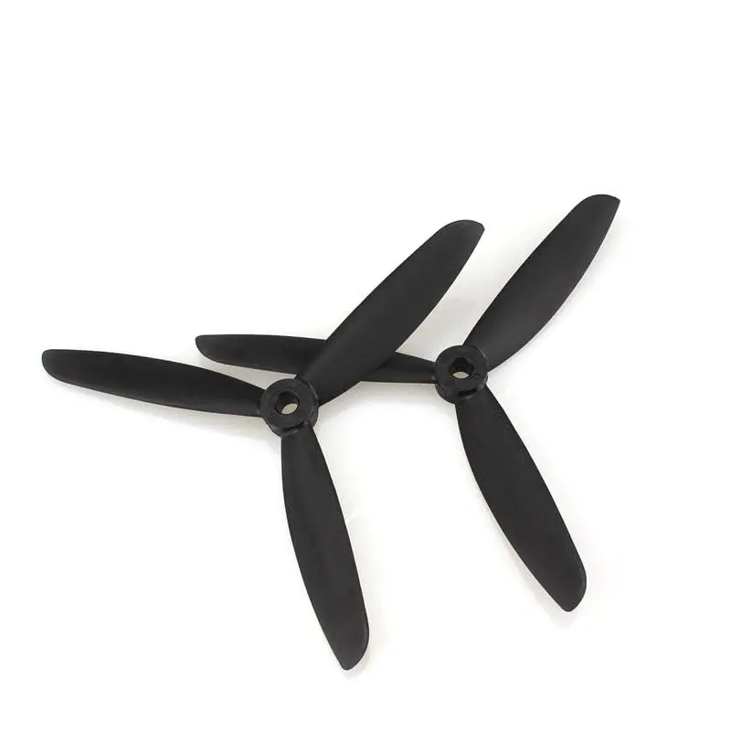 5045 Triblade Propeller Black (Cw,Ccw) Fpv Qav250 Drone ( 1 Pair ) 1