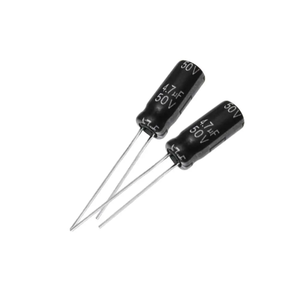 4.7Uf 50V Electrolytic Capacitor (Pack Of 1) 2