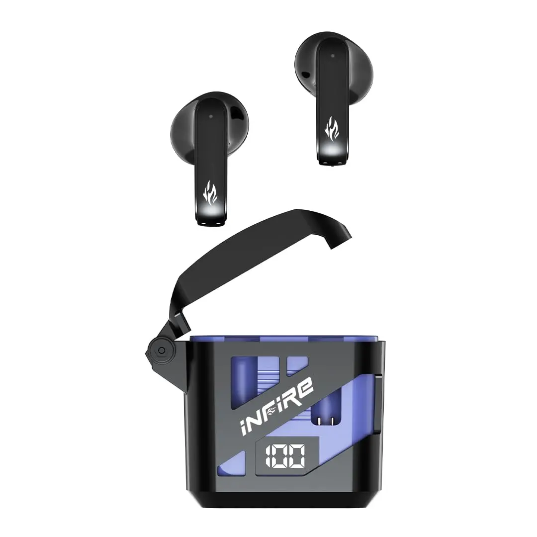 Infire Firebud 64 Wireless Earbuds With 40H Playtime, Bluetooth 5.3, Ai Voice Assistant, Touch Control For Calls, Music & Movies 1
