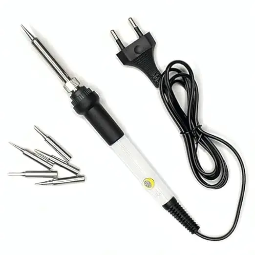 60W 220V Esd Safe Temperature Adjustable Electric Soldering Iron With Extra 5 Bits 1