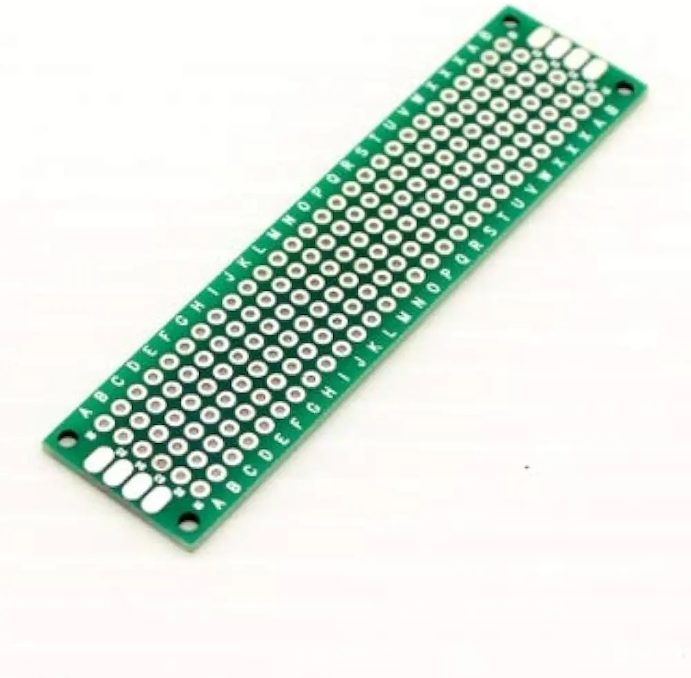 2X8 Cm Double Sided Universal Pcb Prototype Veroboard Green Board 1